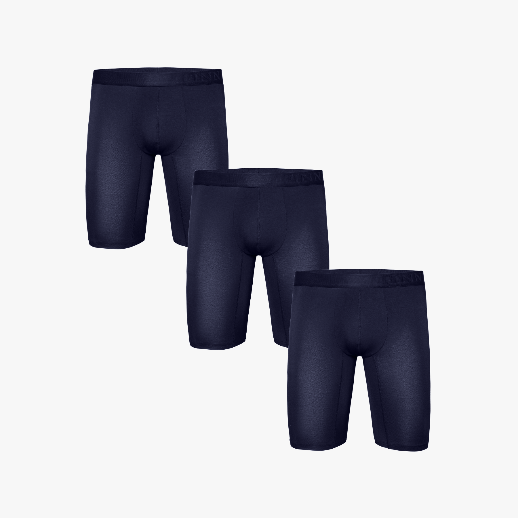 Lange Boxershorts blau aus Modal. Mit verlängertem Bein gegen Verrutschen.
#farbe_blau