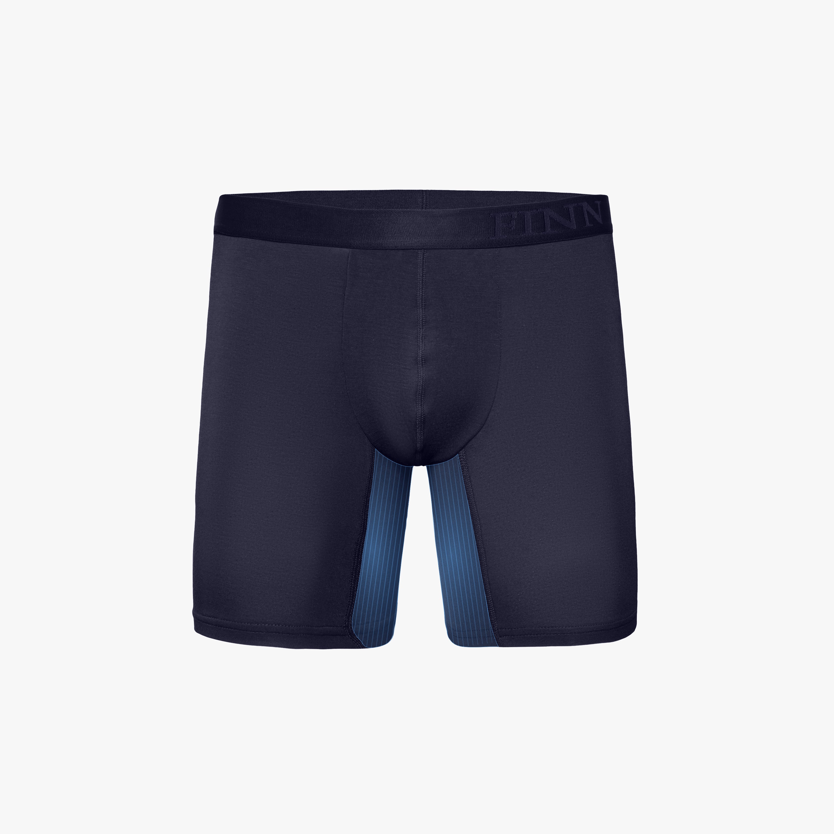Anti-Reibungs Boxershorts blau. ZeroFriction Einsätze gegen scheuernde Oberschenkel aus hochwertigem Modal-Stoff.
#farbe_blau