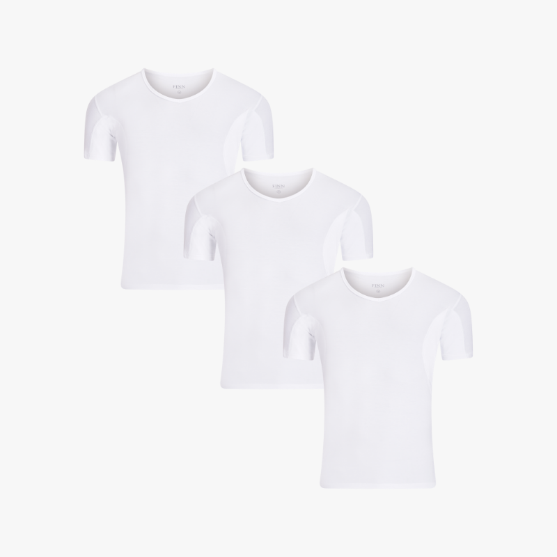 3er Pack Anti-Schweiß Shirt V-Neck Classic