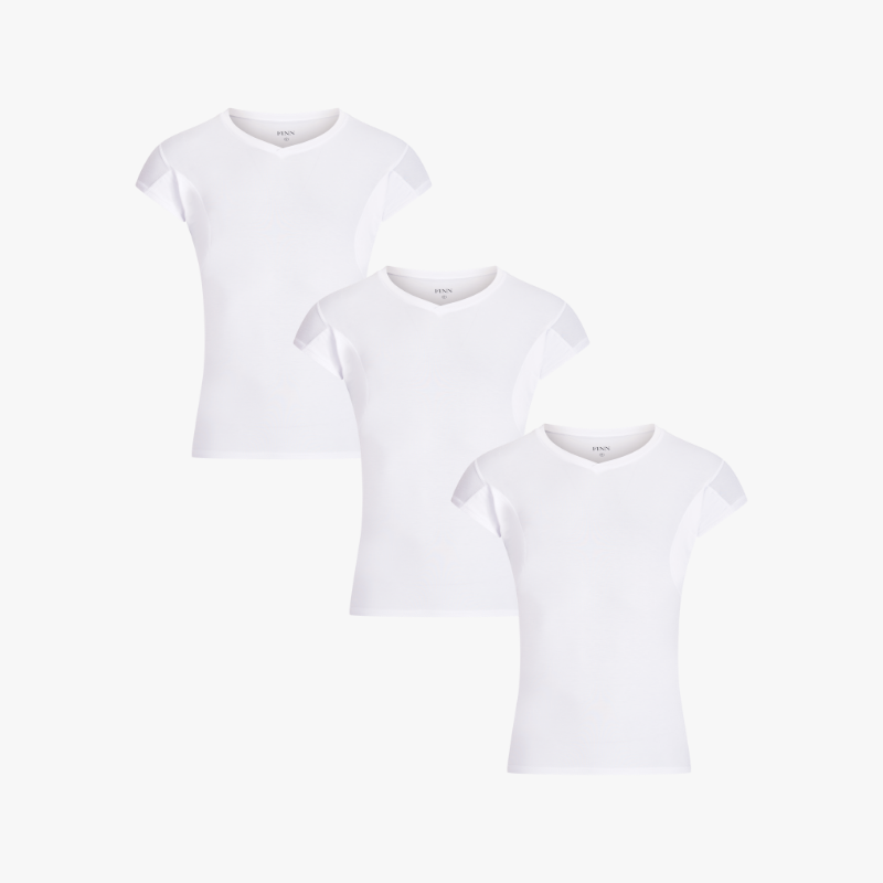 3er Pack Anti-Schweiß Shirt Extra-Kurzarm Classic