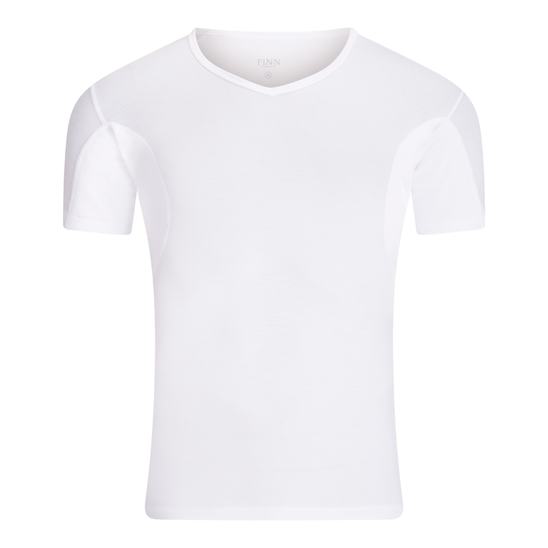 Produktbild von Achselpads Herren FINN Anti-Schweiß Shirt Herren – Unterhemd Mit Achselpads Gegen Schweißflecken & Geruch Achselpads Hemd