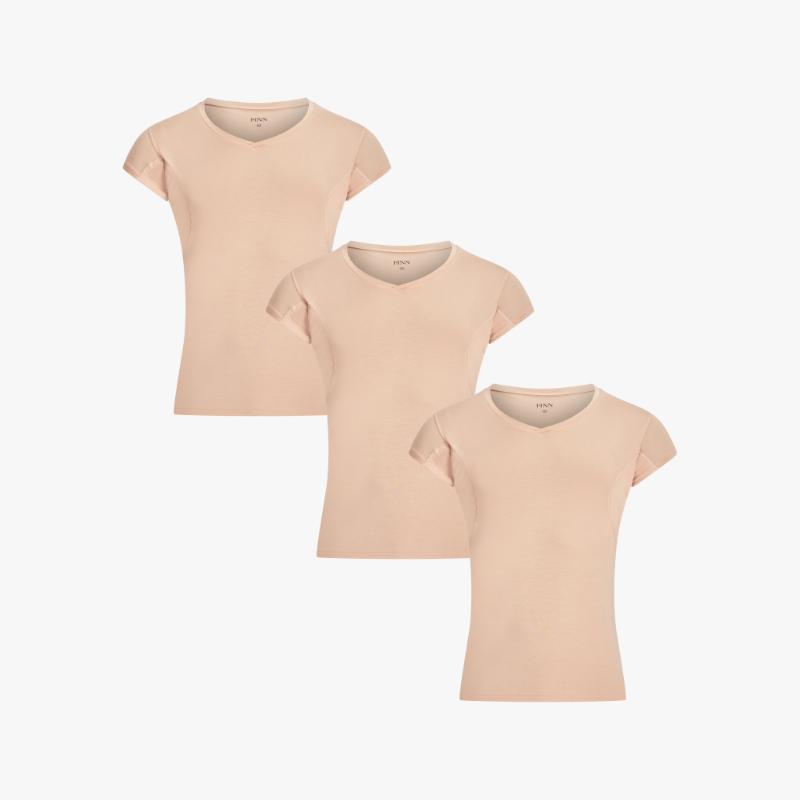 3er Pack Anti-Schweiß Shirt Extra-Kurzarm Classic