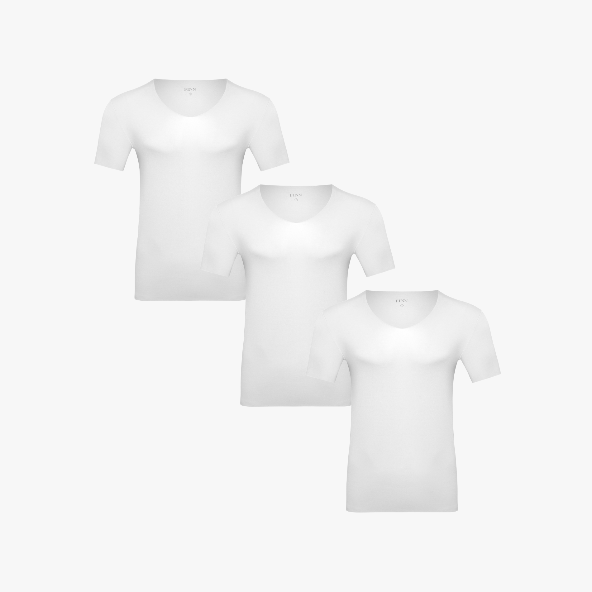 3er Pack Kurzarm-Shirt Clean Cut