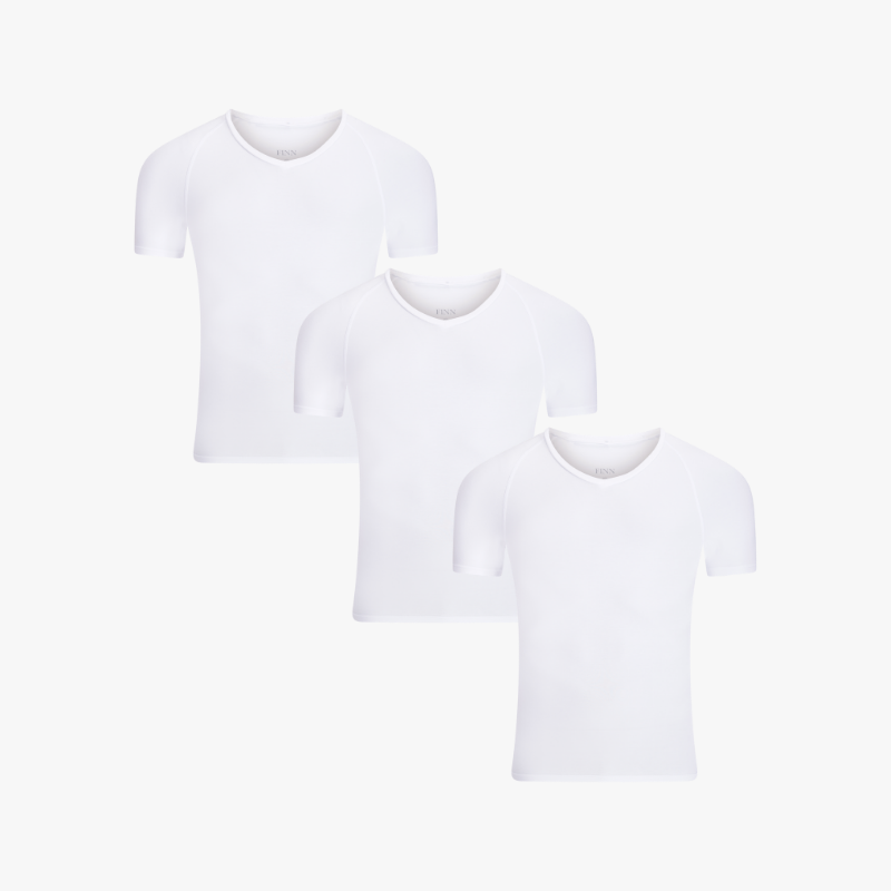 3er Pack Shapewear Unterhemd aus Baumwolle