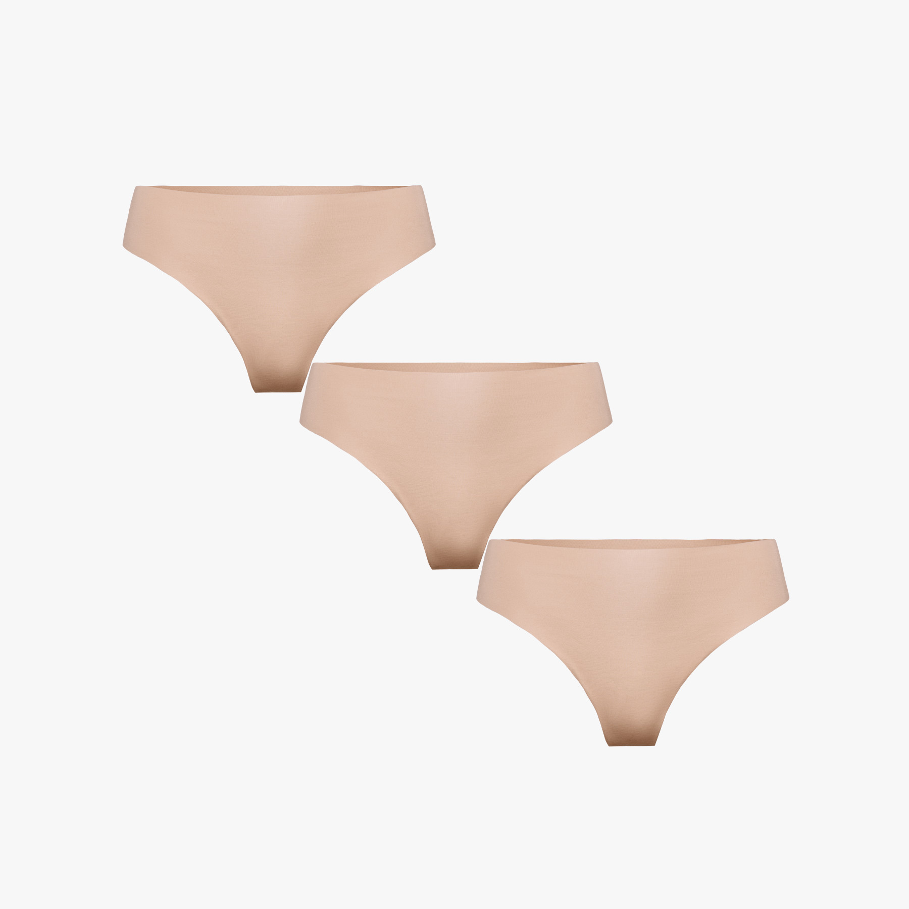 3er Set Nahtloser String Clean Cut